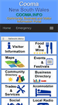 Mobile Screenshot of cooma.info